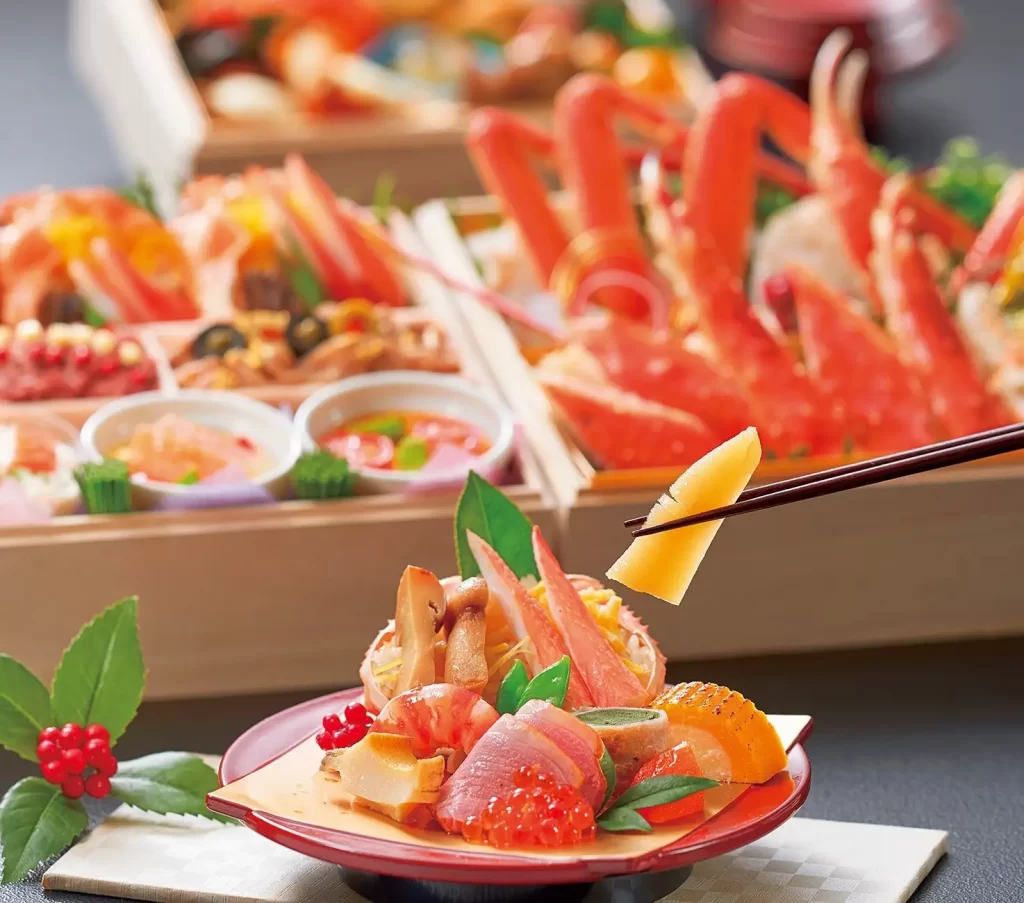 舗かに料理店【甲羅本店】の特選「かにおせち」