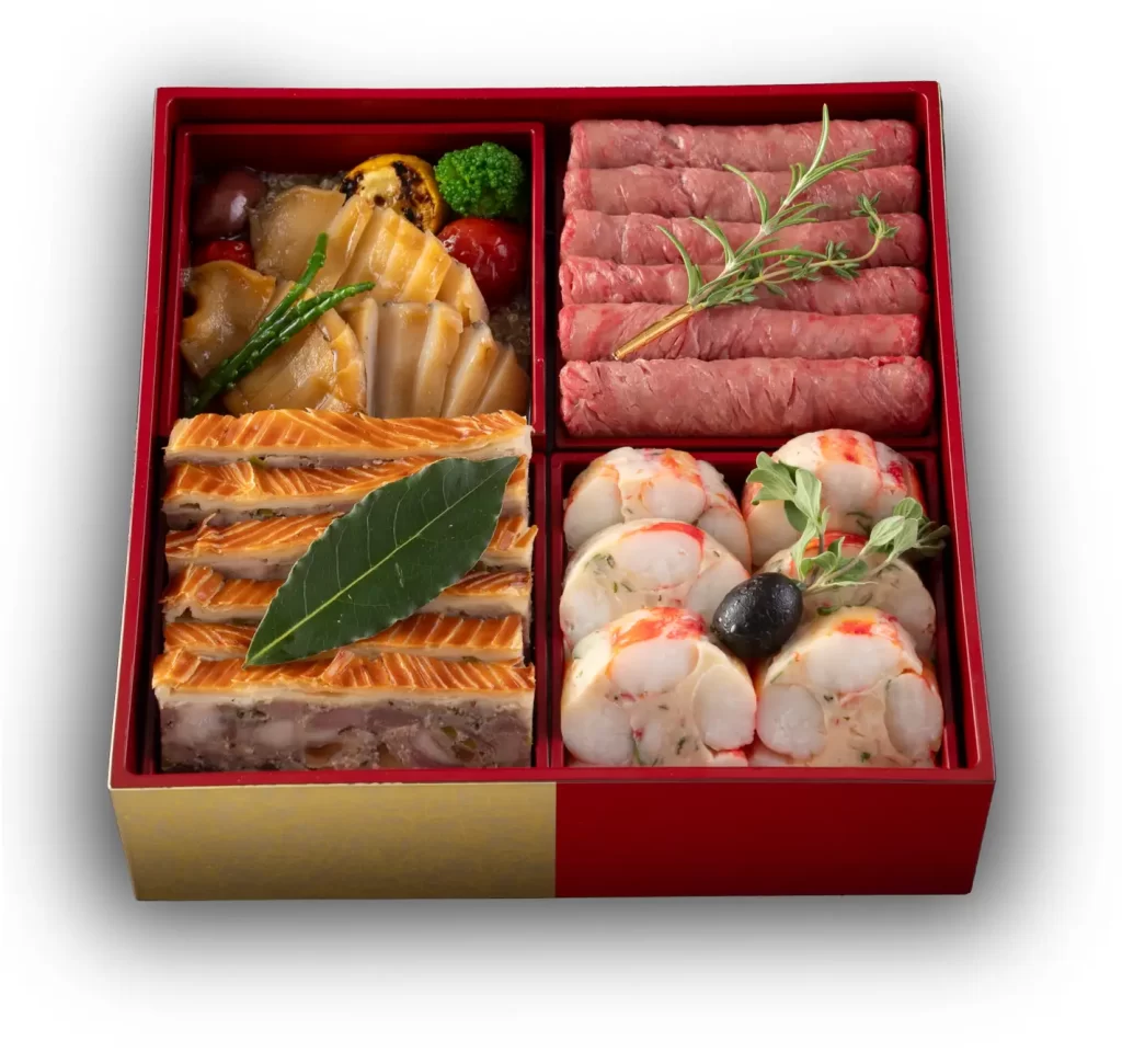 セルリアンタワー東急ホテル「和洋中スイーツ プレミアム五段重」