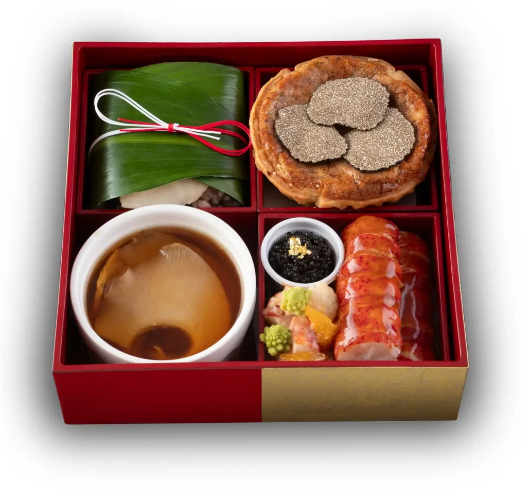 セルリアンタワー東急ホテル「和洋中スイーツ プレミアム五段重」